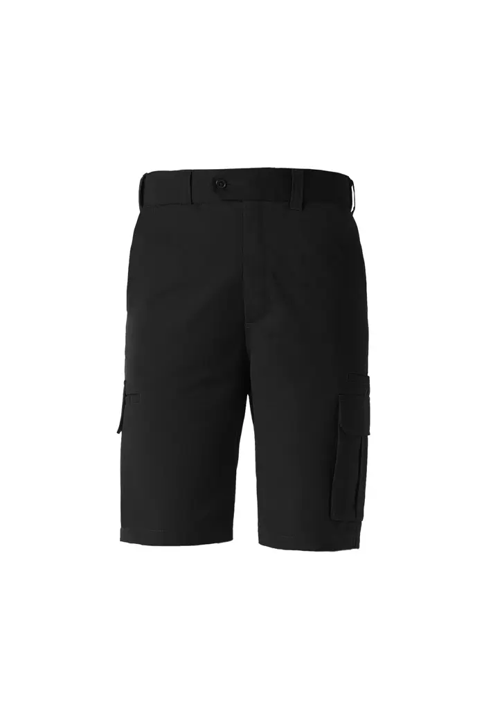 Biz Collection Detroit Mens Short (Stout) in Black