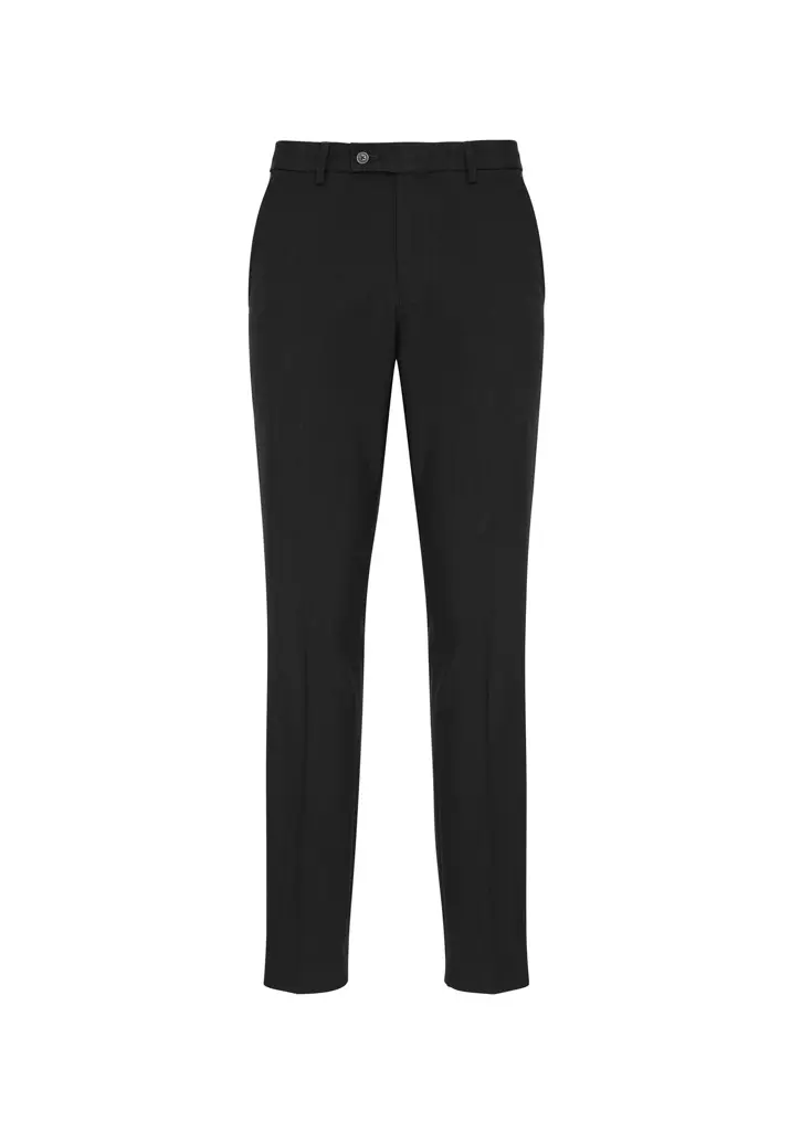 Biz Collection Classic Mens Slim Pant in Black