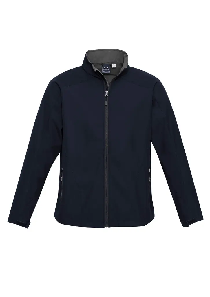 Biz Collection Geneva Kids Jacket in Navy/Graphite