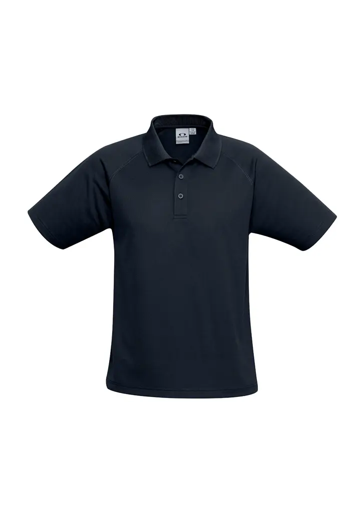 Biz Collection Sprint Mens Short Sleeve Polo in Navy