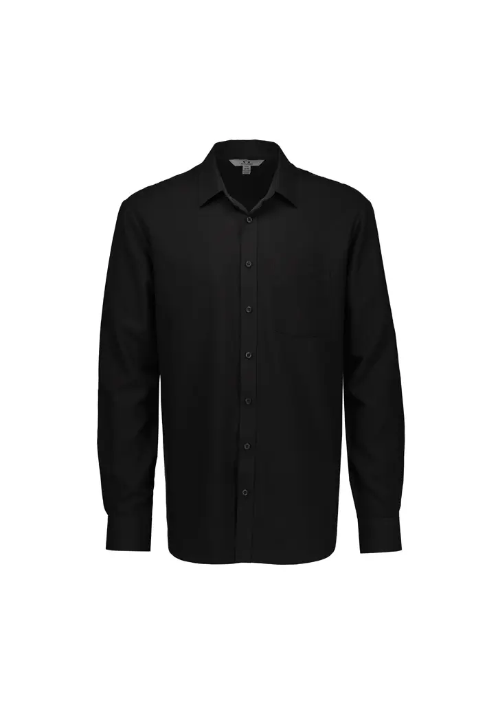 Biz Collection Mens Ashford Shirt in Black
