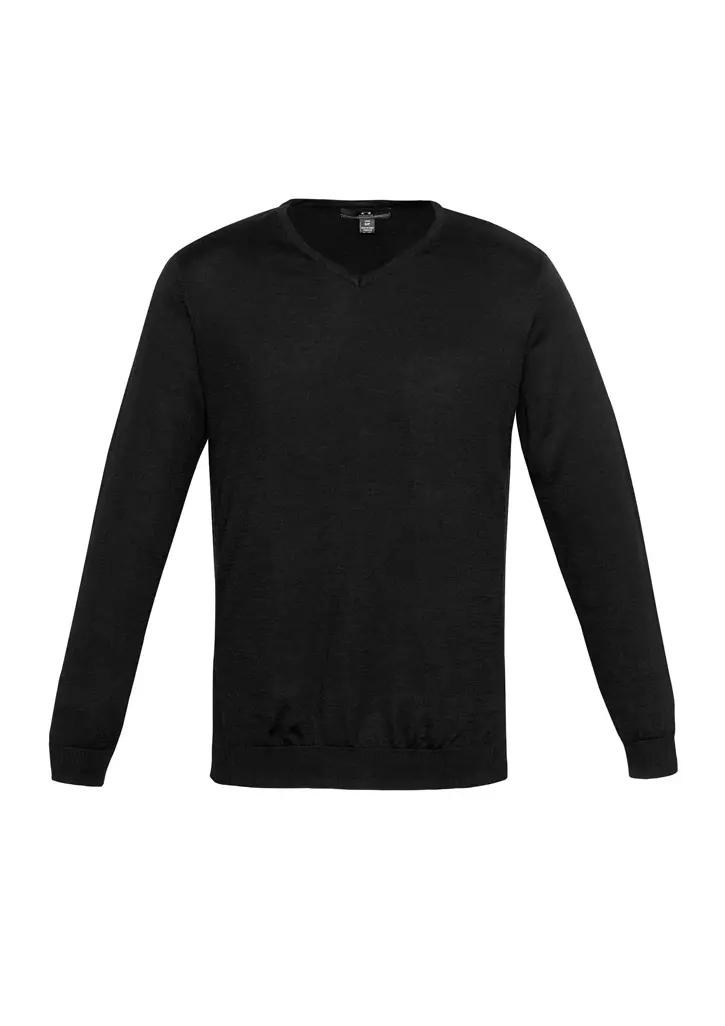 Biz Collection Milano Mens Pullover in Black