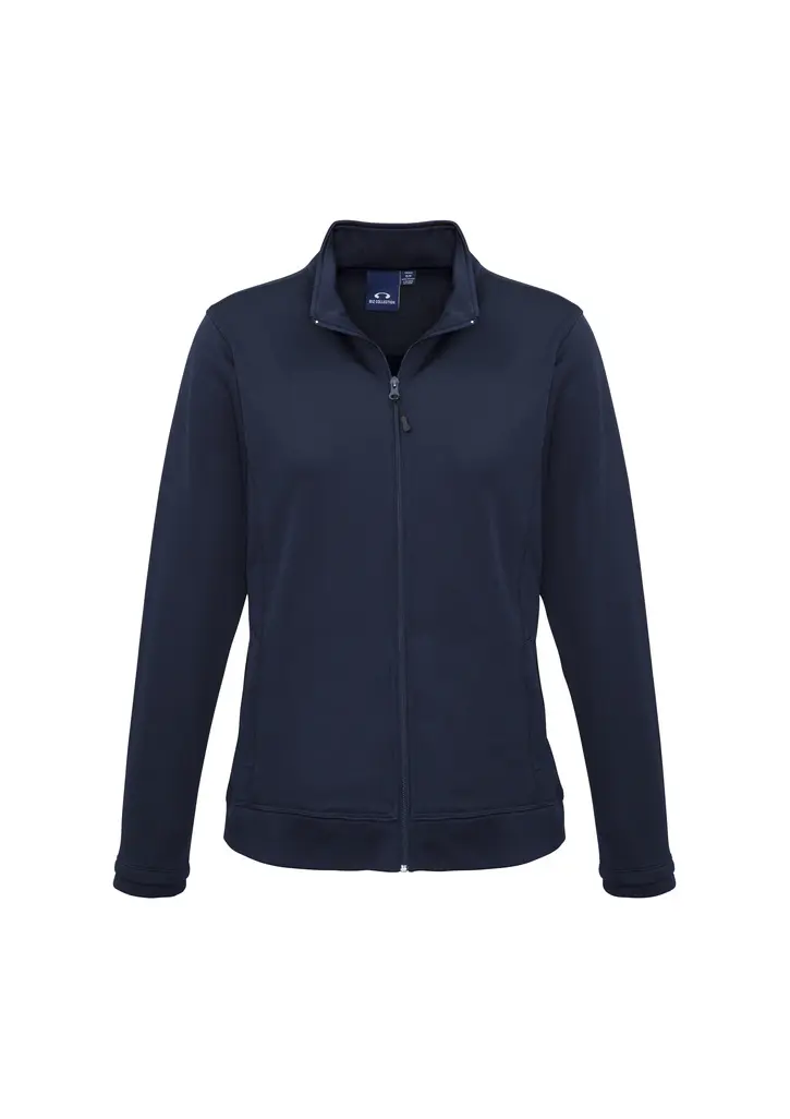 Biz Collection Ladies Hype Full Zip Jacket in Navy