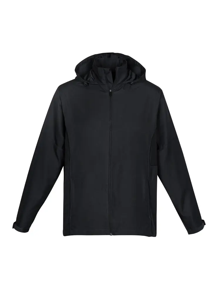 Biz Collection Youth Razor Solid Jacket in Black