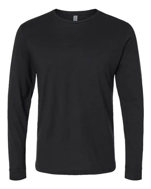 Next Level Unisex CVC Long Sleeve T-Shirt in Black