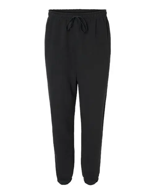 American Apparel Unisex ReFlex Fleece Sweatpants in Black