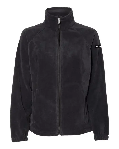 Columbia Women’s Benton Springs Fleece Full-Zip Jacket in Black