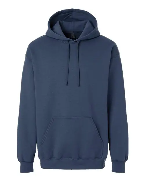 Gildan Unisex Hammer Maxweight Hooded Sweatshirt in Blue Dusk