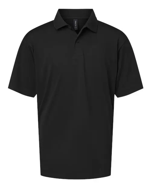 AllPro Youth Pro-Lock Performance Polo in Black