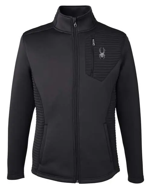 Spyder Men's Venom Full-Zip Jacket in Black