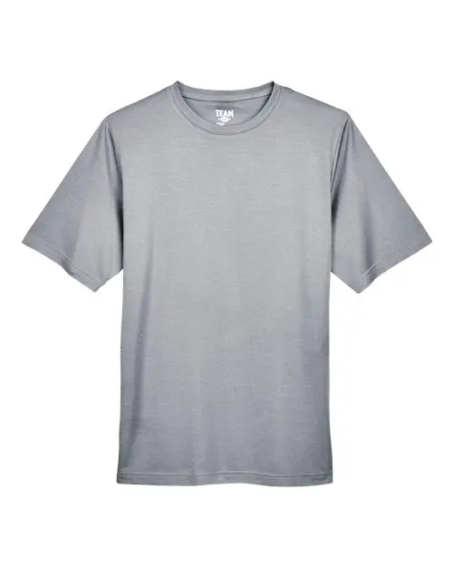 Team 365 Men's Sonic Heather Performance T-Shirt in Athletic Heather