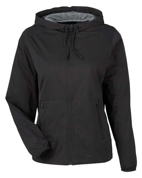 North End Women's Network Lightweight Jacket in Black Heather