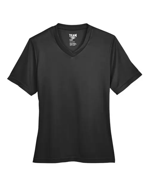 Team 365 Women's Zone Performance T-Shirt in Black