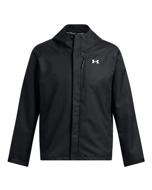 Under Armour Men's Porter 3-in-1 2.0 Jacket in Black/ White