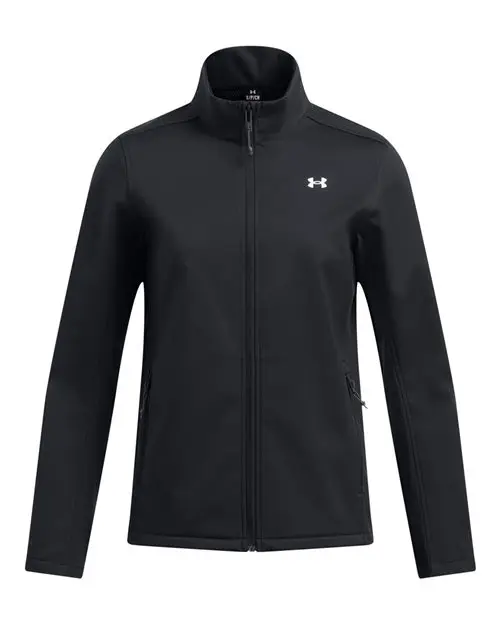 Under Armour Women's ColdGear Infrared Shield 2.0 Jacket in Black/ White