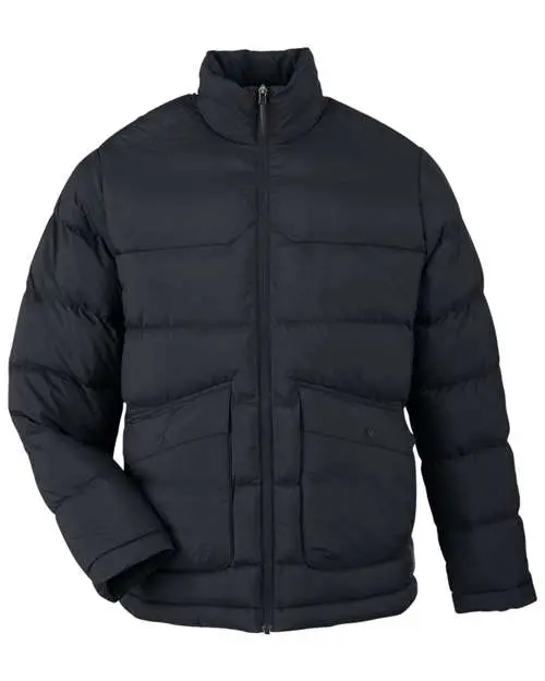 Core365 Men's Inspire Puffer Jacket in Black