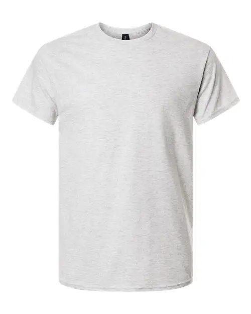 Gildan Unisex Light Cotton T-Shirt in Ash