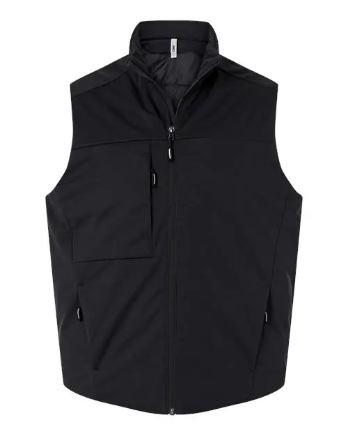 Core365 Unisex Techno Lite Flat-Fill Insulated Vest in Black