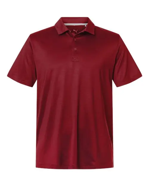Puma Golf Men's Icon Polo 2.0 in Dark Crimson
