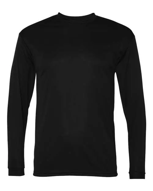 C2 Sport Unisex Performance Long Sleeve T-Shirt in Black