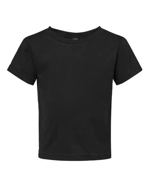 Rabbit Skins Infant Fine Jersey Tee in Black