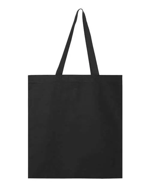 Q-Tees Promotional Tote in Black