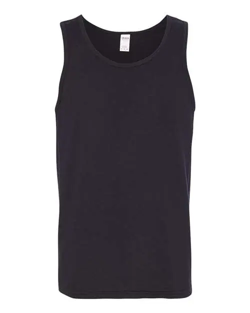 Gildan Unisex Heavy Cotton Tank Top in Black