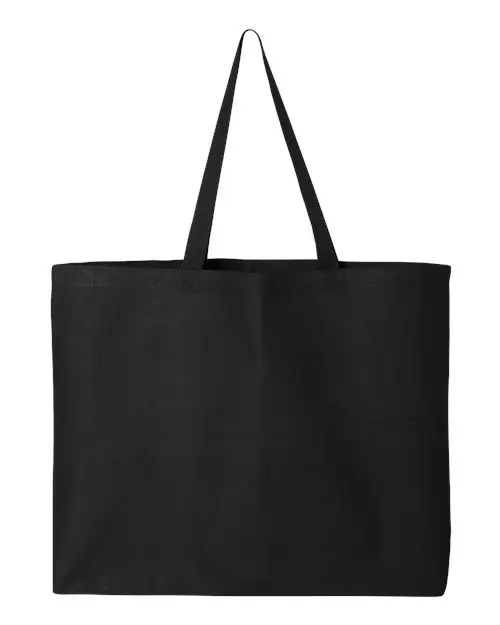 Q-Tees 25L Jumbo Tote in Black