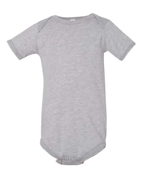 Bella + Canvas Infant Jersey One Piece in Athletic Heather