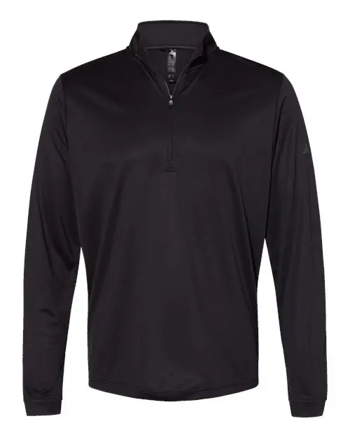 Adidas Men's Ultimate365 Lightweight Quarter-Zip Pullover in Black