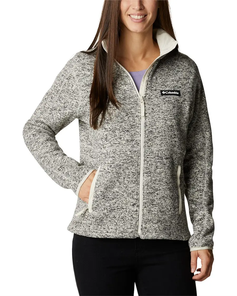 Columbia Women's Sweater Weather II Full-Zip Jacket in Black Heather