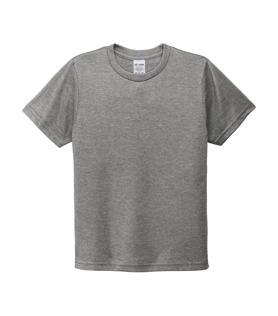 Allmade Youth TRI-Blend TEE in Aluminum Grey