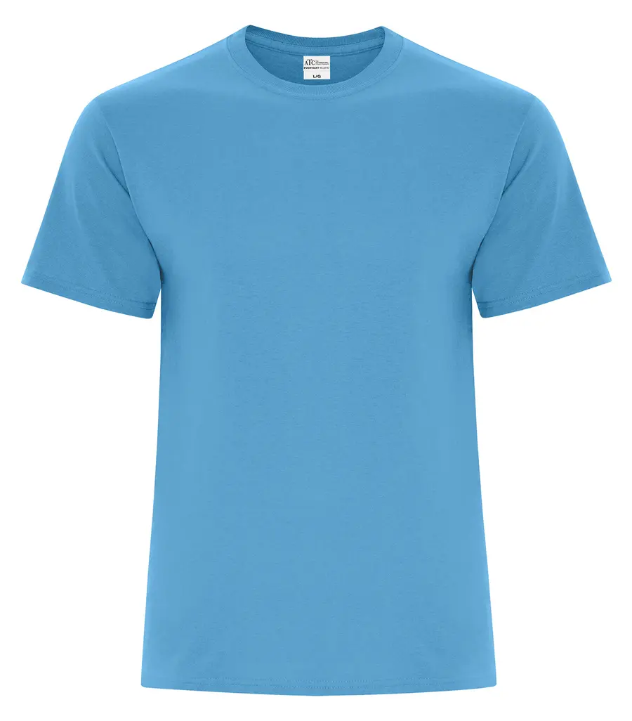 ATC Everyday Cotton Blend TEE in Aquatic Blue