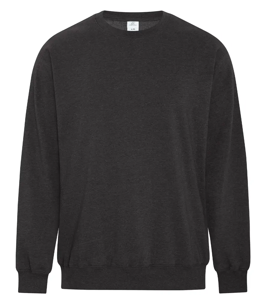 ATC Earth Wash Tourbillon Fleece Crewneck Sweatshirt in Earth Black