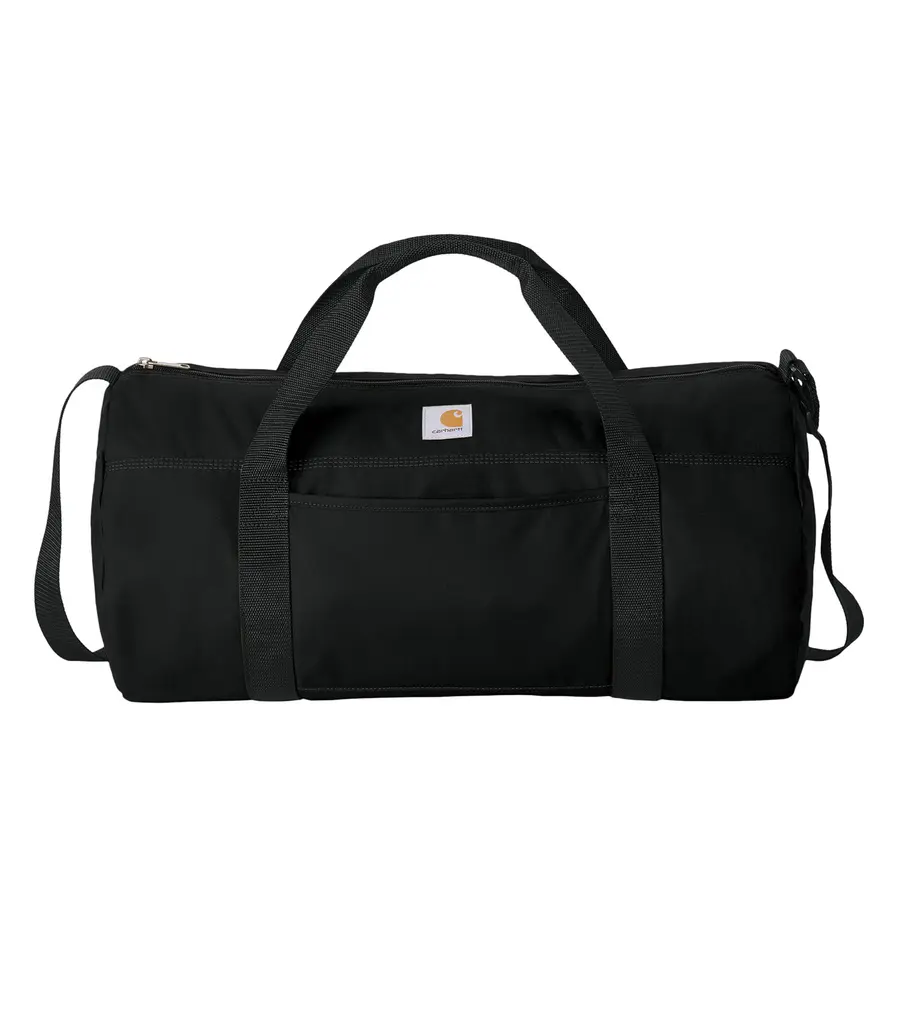 Carhartt Canvas Packable Duffel With Pouch. 40L in Black