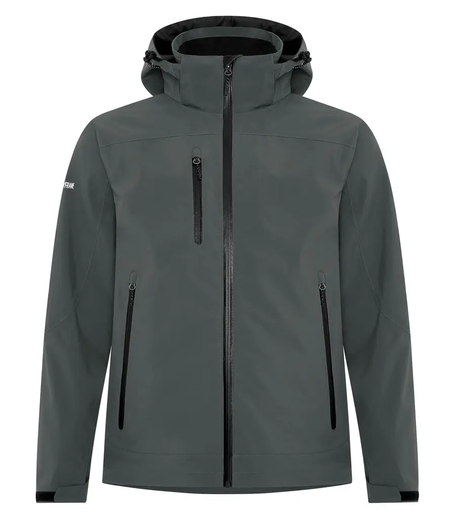 Dryframe TRI-Tech Waterproof Hard Shell Jacket in Asphalt