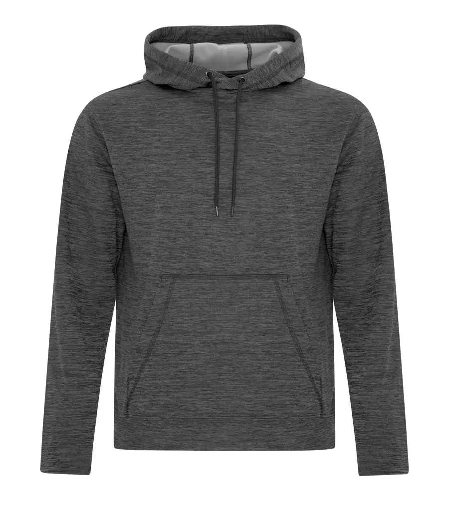 ATC Dynamic Heather Fleece Hoodie in Charcoal Dynamic