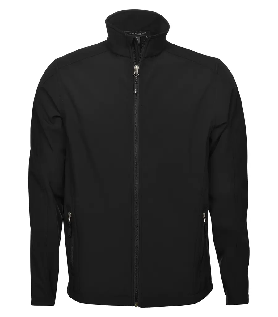 Coal Harbour Everyday Water Repellent Soft Shell Jacket in Black