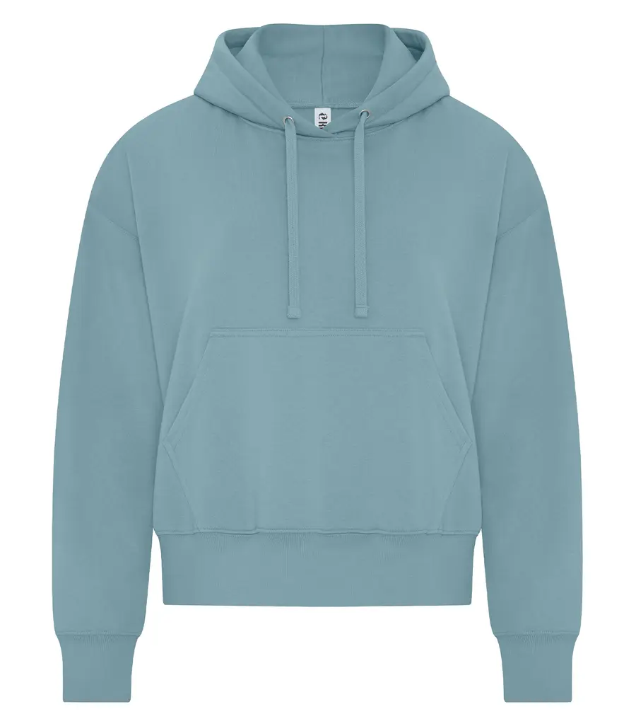 KOI Element CFF Pullover Ladies’ Hoodie in Blue Mist