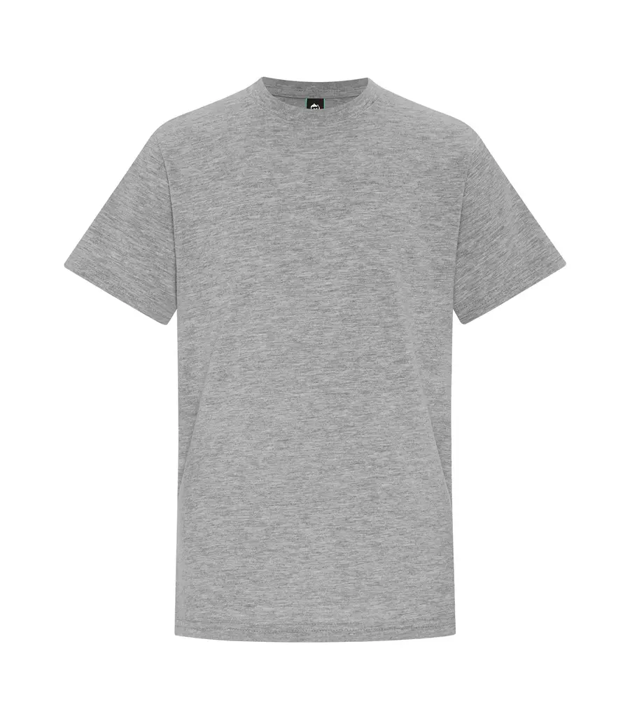 KOI Element Ring Spun Cotton Youth TEE in Grey Heather