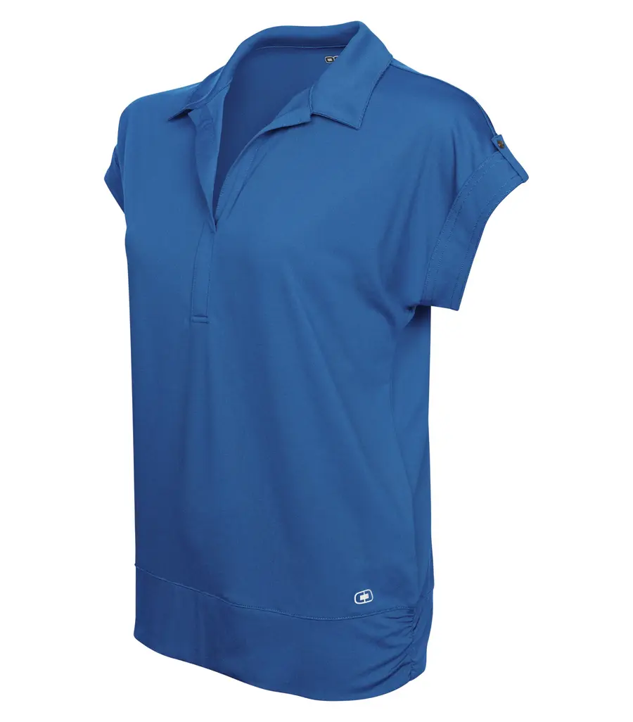 Ogio Microstripe Ladies' Polo in Blue Steel