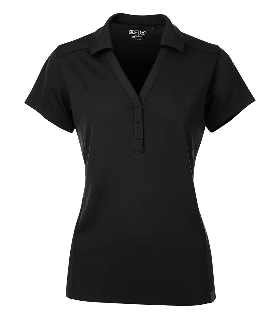 Ogio Framework Ladies' Polo in Blacktop