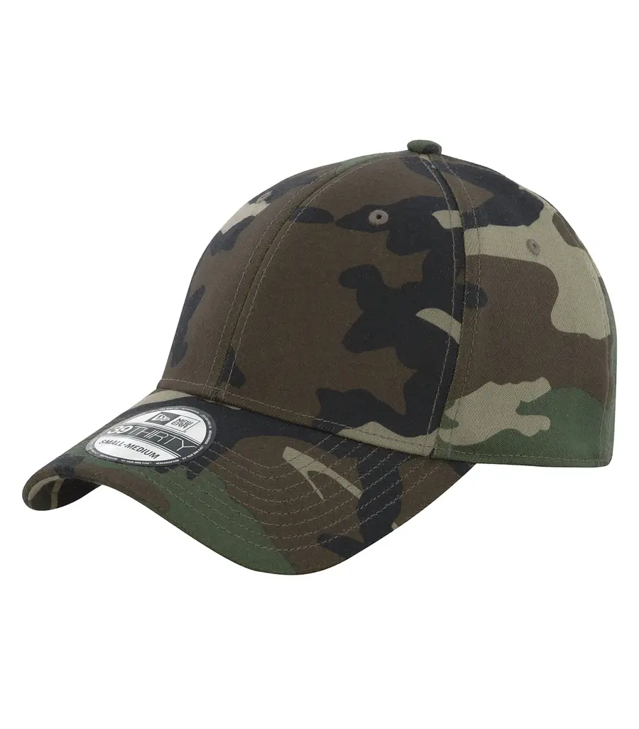 NEW ERA 39Thirty Structured Stretch Cotton CAP in Camo