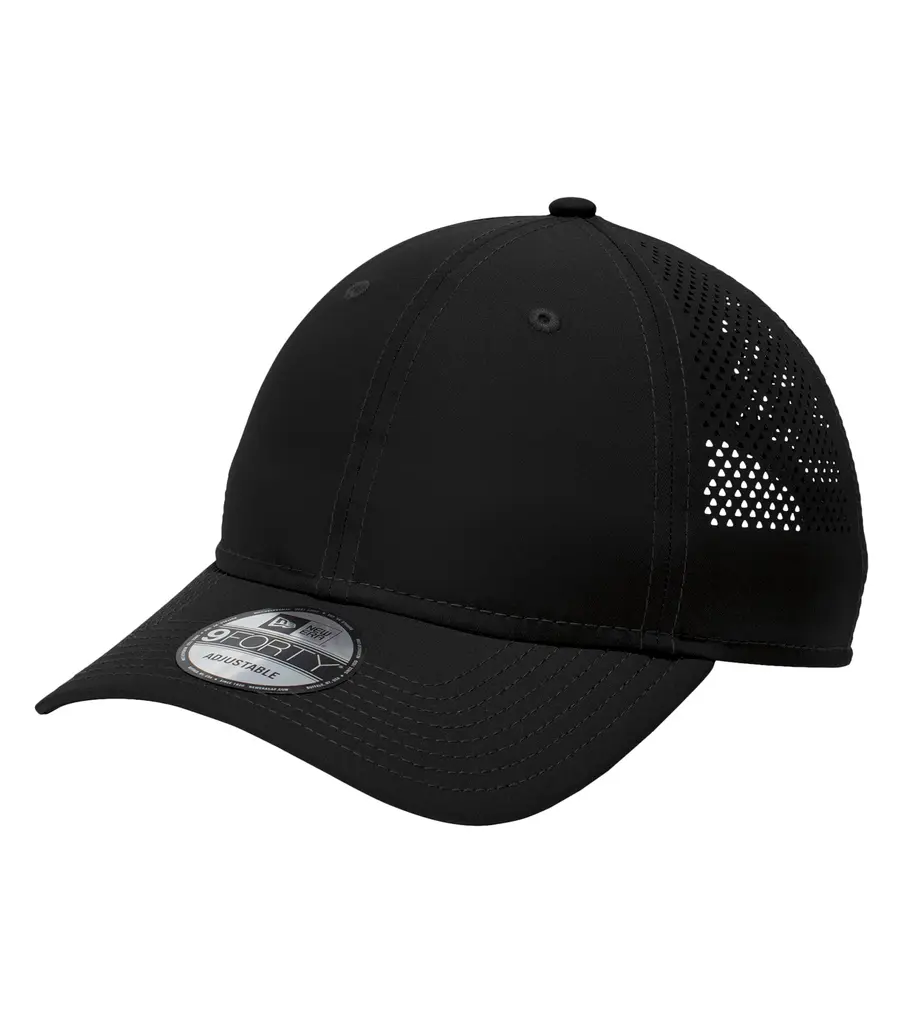 NEW ERA 9Forty Perforated Performance CAP in Black