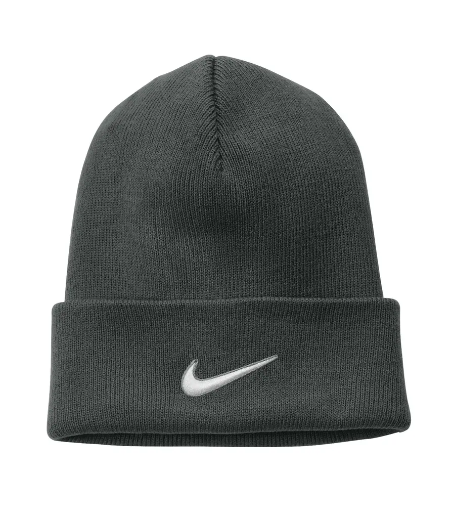 Nike Team Cuffed Beanie in Anthracite