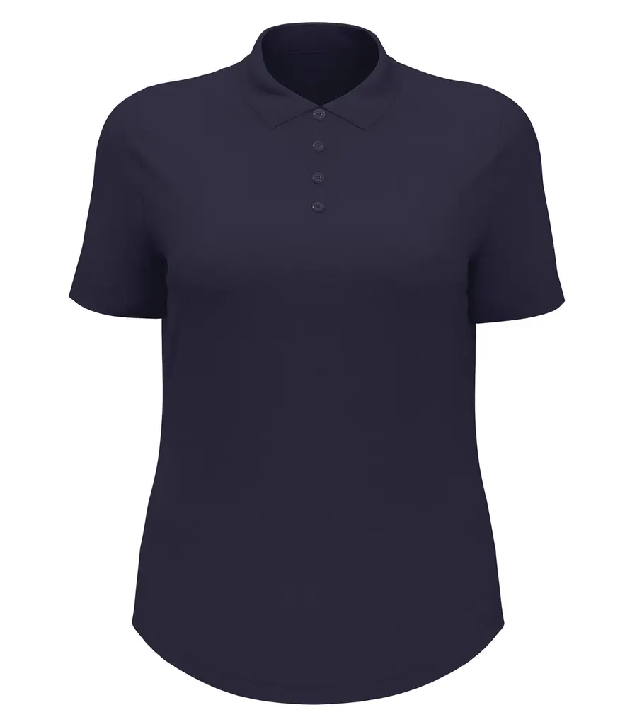 Original Penguin Solid Ladies' Polo in Black Iris Blue
