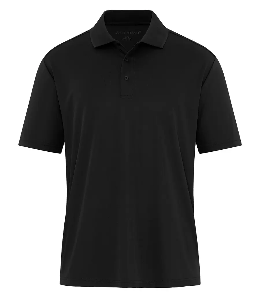 Coal Harbour Everyday Snag Resistant Polo in Black