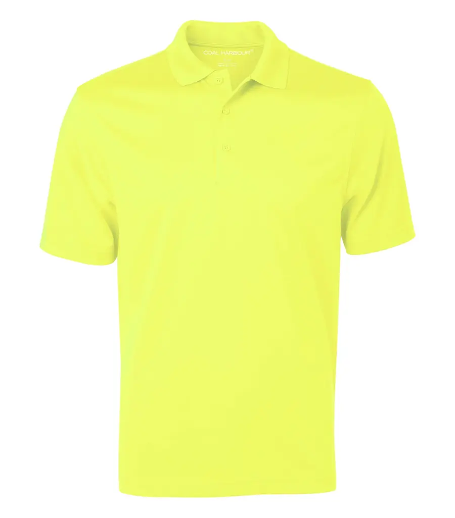 Coal Harbour Snag Proof Power Polo in ^Safety Yellow
