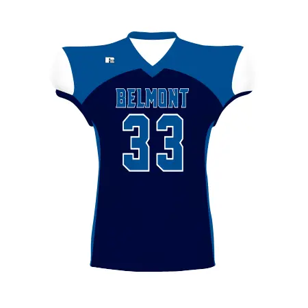 Russell Youth FreeStyle Sublimated Waist Length Football Jersey in All-Over Pattern