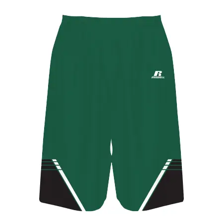 Russell Ladies FreeStyle Sublimated Reversible 7 Inch Basketball Shorts in Cadet